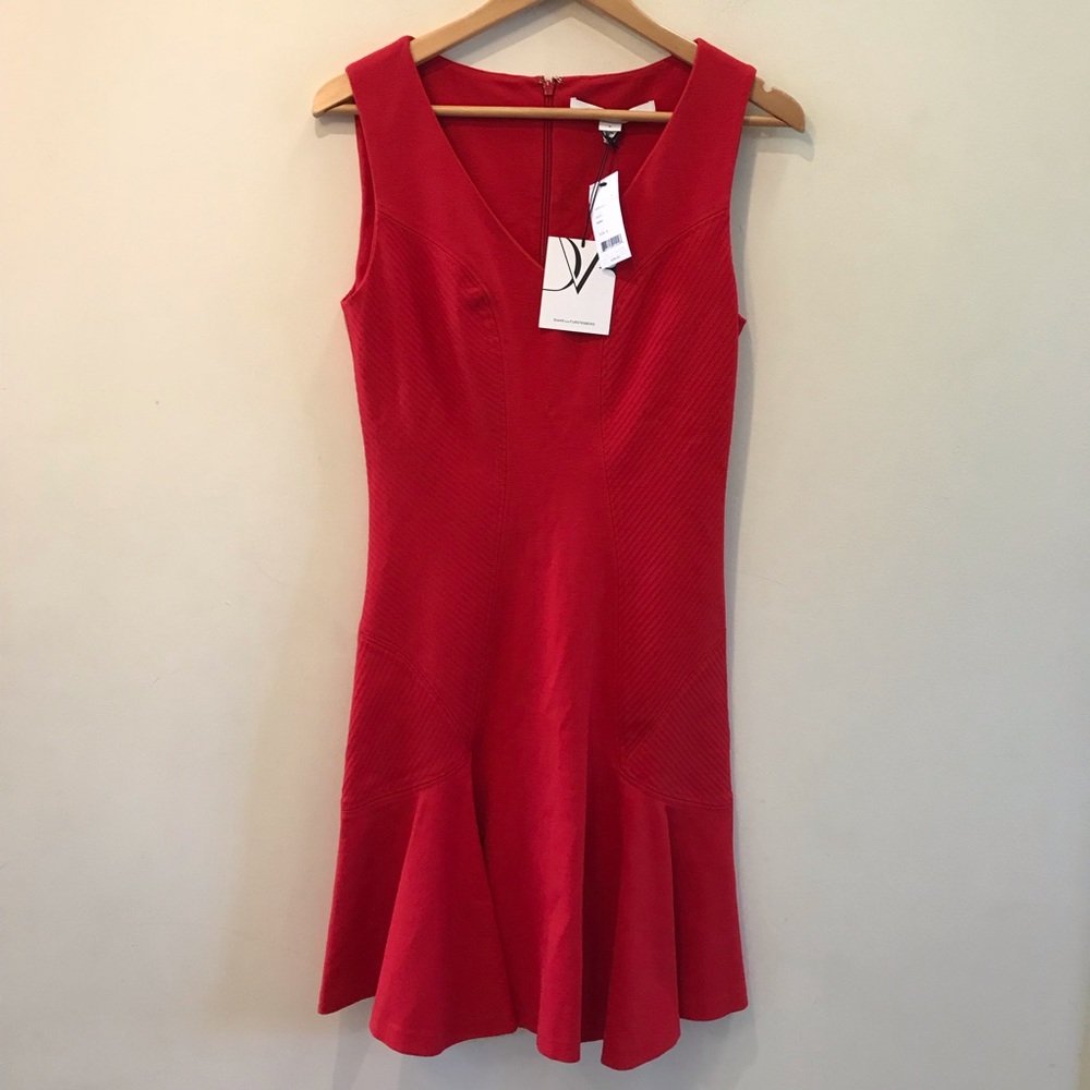 Diane von furstenberg "carla" dress 6 NWT - Picture 3 of 8